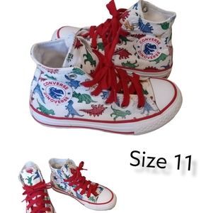 Dinosaur Converse 11boys